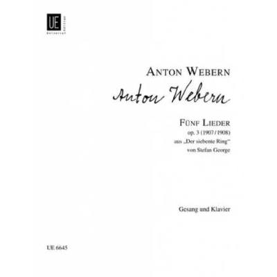 0803452018148 - 5 Lieder op 3 0803452018148 - 5 Lieder op 3