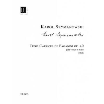 0803452002666 - 3 Caprices de Paganini op 40 0803452002666 - 3 Caprices de Paganini op 40