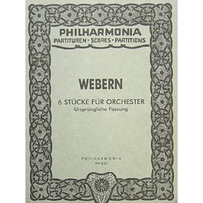 0803452025221 - 6 Stücke für Orchester op 6a