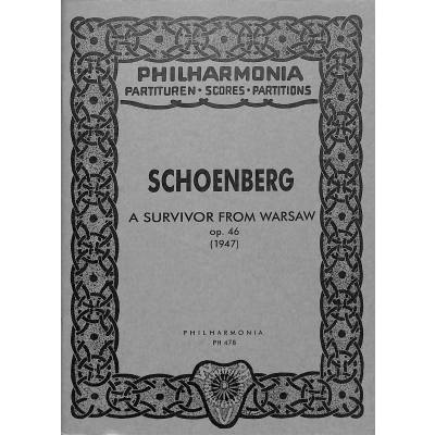 0803452022558 - Ein Überlebender aus Warschau op 46 0803452022558 - Ein Überlebender aus Warschau op 46