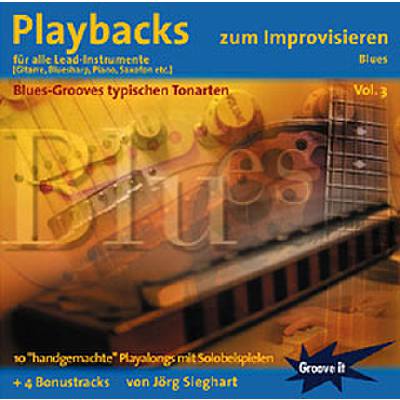 Playbacks zum Improvisieren 3 - Blues