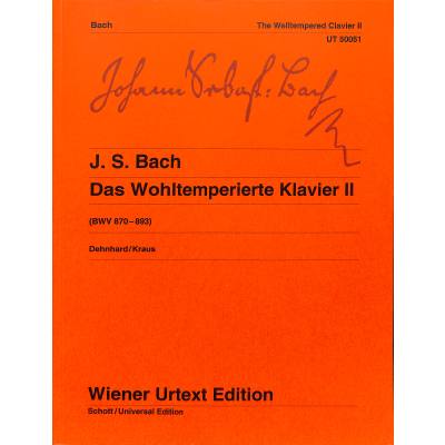 0800522000515 - Das wohltemperierte Klavier 2