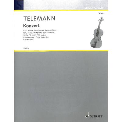 9783795798604 - Konzert G-Dur | TMV 52G3 9783795798604 - Konzert G-Dur | TMV 52G3
