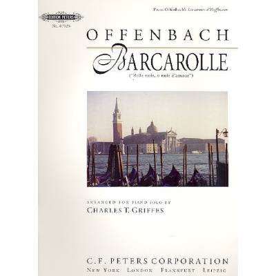 9790300748023 - Barcarole (aus Hoffmanns Erzählungen)