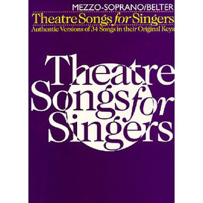 9780711982567 - Theatre songs for singers 9780711982567 - Theatre songs for singers