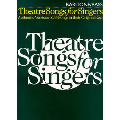 9780711982581 - Theatre songs for singers