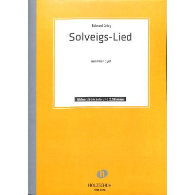 9790201323763 - Solveigs Lied (aus Peer Gynt op 55 4)