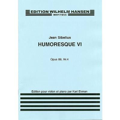 9788759852637 - Humoresque 6 op 89 4 9788759852637 - Humoresque 6 op 89 4