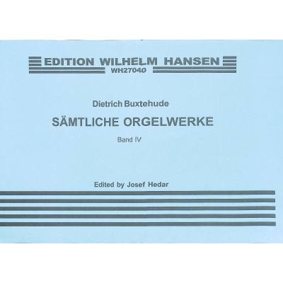 9788774553441 - Sämtliche Orgelwerke 4