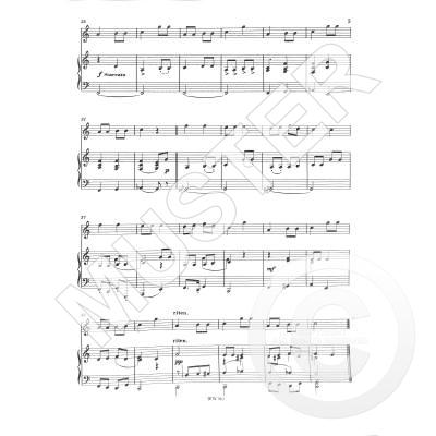 für Klavier zu drei Händen Mischas Thema mit Variationen Rimsky-Korsakow