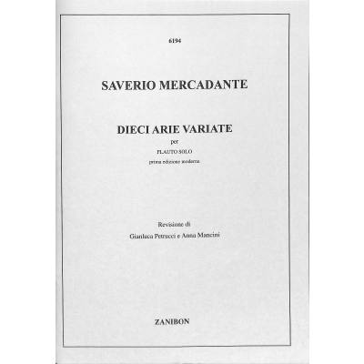 9790520011730 - Dieci arie variate