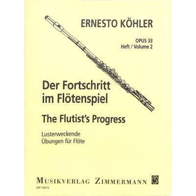 9790010109107 - Der Fortschritt im Flötenspiel 2 op 33 9790010109107 - Der Fortschritt im Flötenspiel 2 op 33