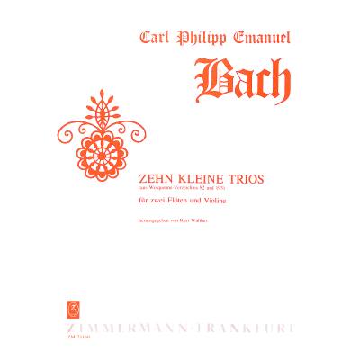 9790010211602 - 10 kleine Trios WQ 193 81 82 9790010211602 - 10 kleine Trios WQ 193 81 82