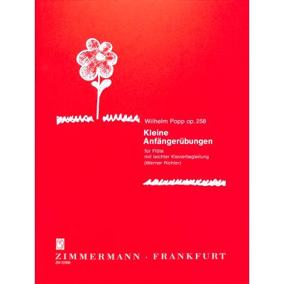 0842819106005 - Kleine Anfängerübungen op 258 0842819106005 - Kleine Anfängerübungen op 258