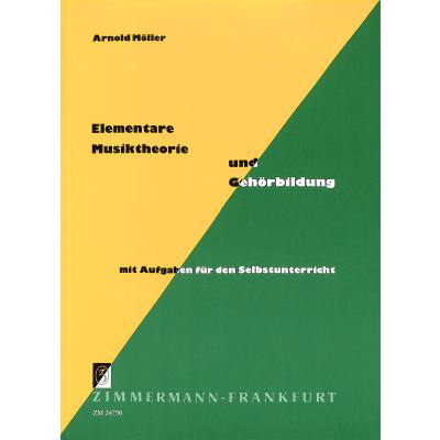 9783921729205 - Elementare Musiktheorie + Gehörbildung 9783921729205 - Elementare Musiktheorie + Gehörbildung