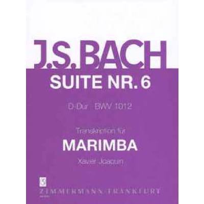 Suite 6 D-Dur BWV 1012