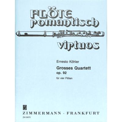 9790010260709 - Grosses Quartett op 92 9790010260709 - Grosses Quartett op 92