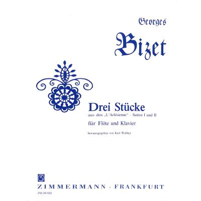 9790010261607 - 3 Stücke (LArlesienne Suite 1 + 2)