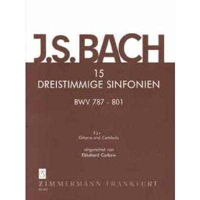 9790010267708 - 15 dreistimmige Inventionen (Sinfonien) BWV 787-801