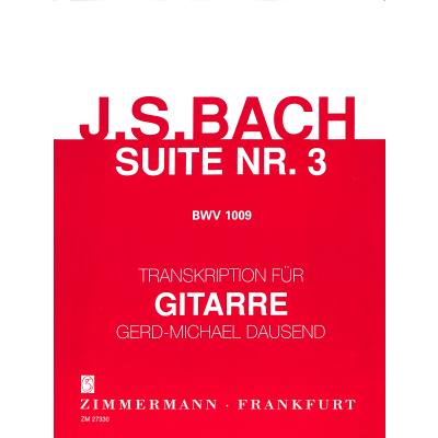 9790010273303 - Suite 3 C-Dur BWV 1009 9790010273303 - Suite 3 C-Dur BWV 1009