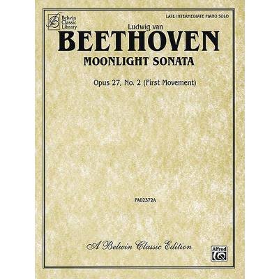 9780757914850 - SONATE 14 CIS-MOLL OP 27 2 (MONDSCHEINSONATE) 9780757914850 - SONATE 14 CIS-MOLL OP 27 2 (MONDSCHEINSONATE)