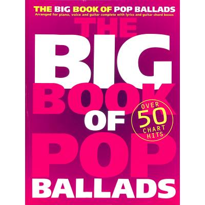 9780711995611 - Noten The big book of Pop ballads MSAM 975007 Klavier Piano Solos