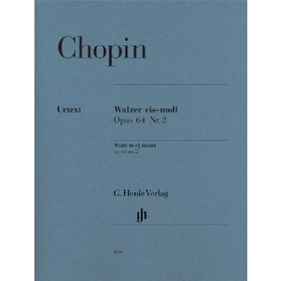 9790201806549 - Chopin Frédéric - Walzer cis-moll op 64 Nr 2 - Frédéric Chopin Kartoniert (TB)