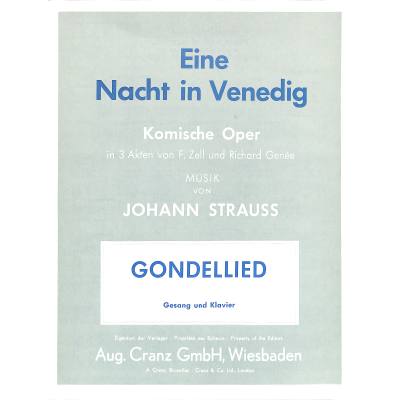 9790204003259 - Gondellied - komm in die Gondel