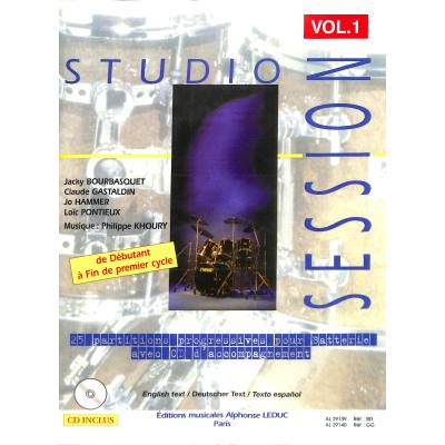 9790046291395 - Studio session 1 - 25 partitions progressives 9790046291395 - Studio session 1 - 25 partitions progressives
