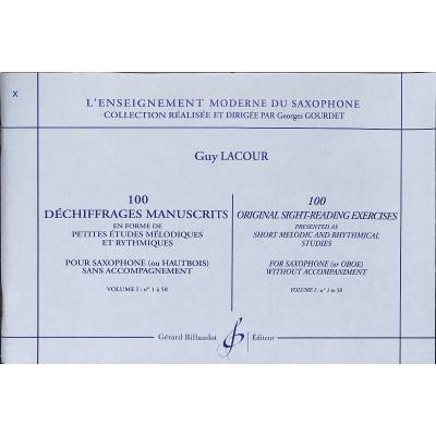 9790043934622 - 100 dechiffrages manuscrits 1 (1-50)