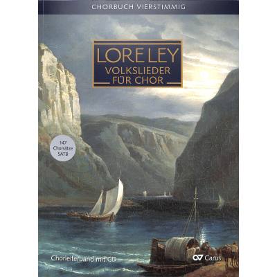 9790007090494 - Lore-Ley Chorbuch Deutsche VolksliederBd1 Kartoniert (TB)