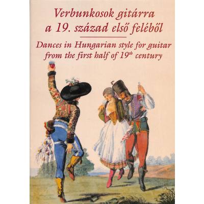 9790801653499 - VERBUNKOSOK GITARRA - DANCES IN HUNGARIAN STYLE FOR GUITAR