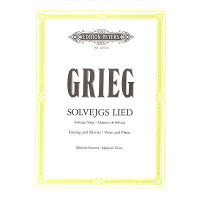 9790014011512 - Solveigs Lied (aus Peer Gynt op 55 4)