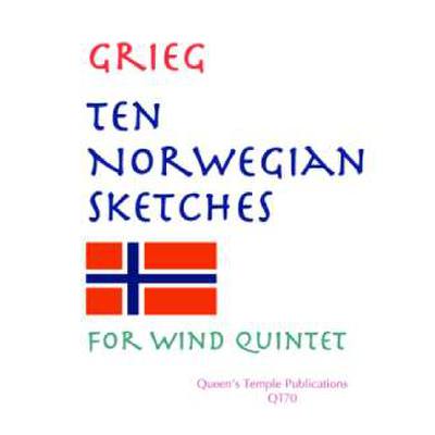 9790708015703 - 10 Norwegian sketches