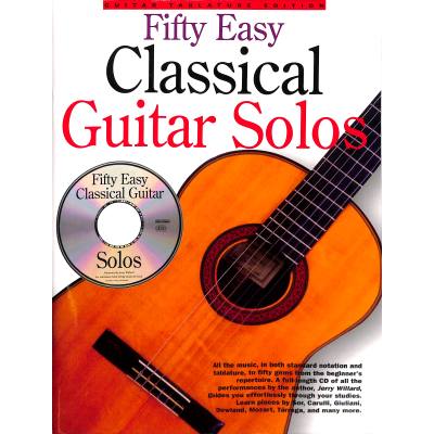 0752187949053 - 50 easy classical guitar solos