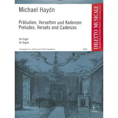 9790012166702 - Präludien Versetten + Cadenzen