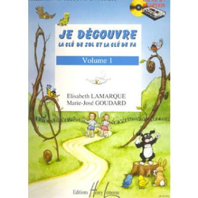 9790230962261 - Lamarque Goud - GEBRAUCHT Je découvre la clé de Sol et Fa Volume 1 - Preis vom 02062023 050629 h