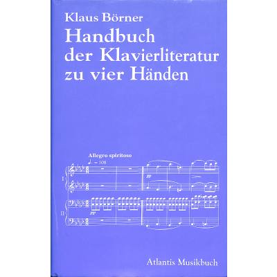 9783254002655 - Handbuch der Klavierliteratur zu vier Händen