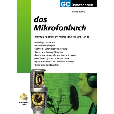 9783910098350 - Buch Das Mikrofonbuch A Ederhof PPV Medien incl CD neue Auflage