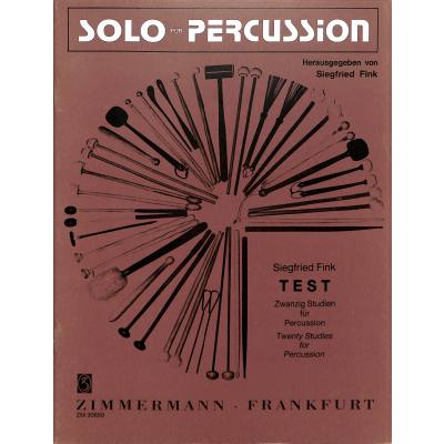 Test - 20 Studien für Percussion