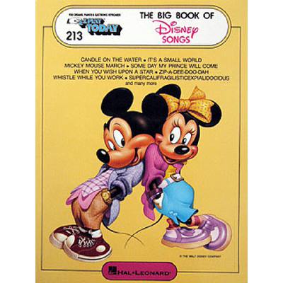 0073999861389 - Big book of Disney songs