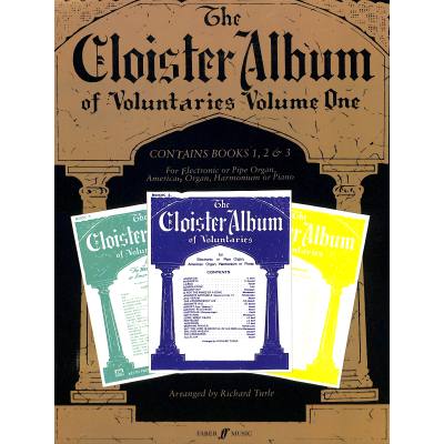 Cloister album of voluntaries 1 (Band 1 2 + 3)