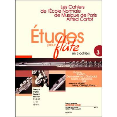 9790046297793 - Etudes pour flute 3 9790046297793 - Etudes pour flute 3