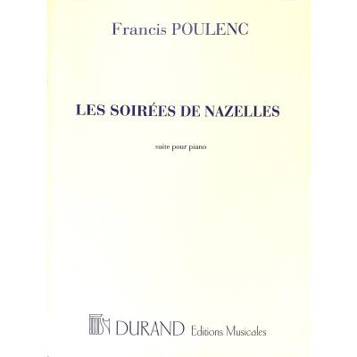 9790044055609 - Les soirees de nazelles - Suite pour piano 9790044055609 - Les soirees de nazelles - Suite pour piano