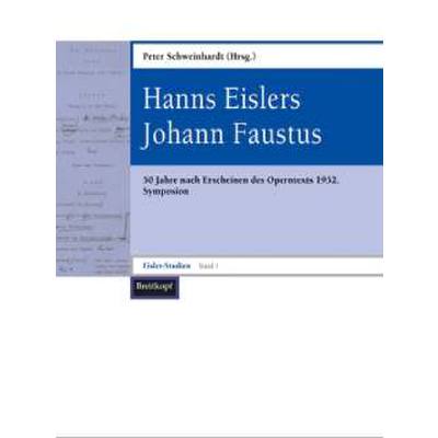 9783765103810 - Hanns Eislers Johann Faustus 9783765103810 - Hanns Eislers Johann Faustus