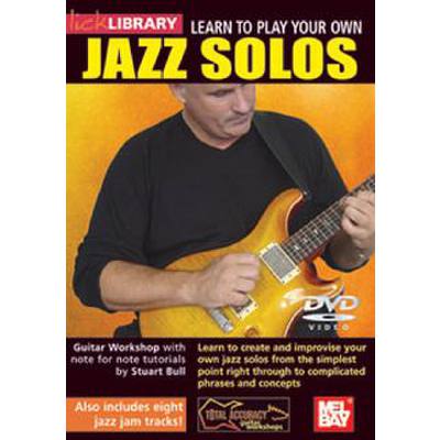 5060088820643 - Learn to play your own Jazz solos