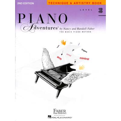 0674398207725 - Piano adventures technique + artistry book 3b