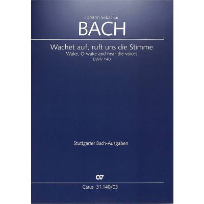 9790007049119 - Wachet auf ruft uns die Stimme   Kantate Nr140 Es-Dur Klavierauszug - Johann Sebastian Bach Kartoniert (TB)