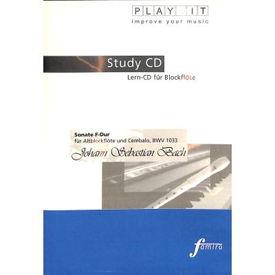 4035766501894 - Sonate F-Dur BWV 1033
