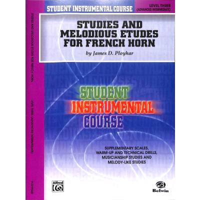 0029156080889 - Studies + melodious Etudes 3